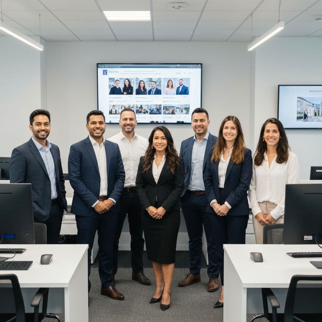 Real Estate Agency Website Design example