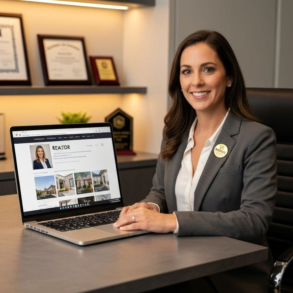 Realtor Website Design example